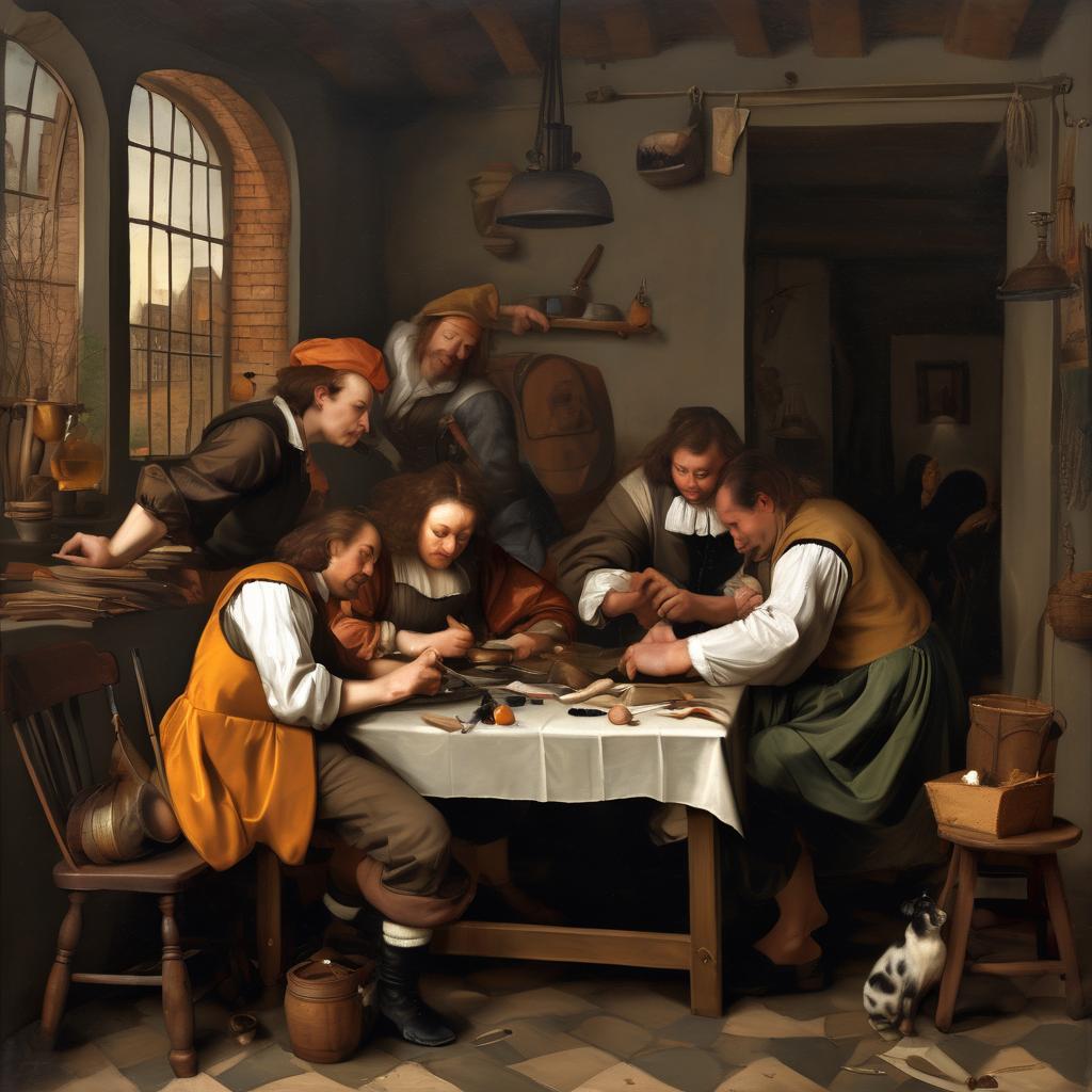 Ο ύφος και οι τεχνικές ζωγραφικής του Jan Steen
