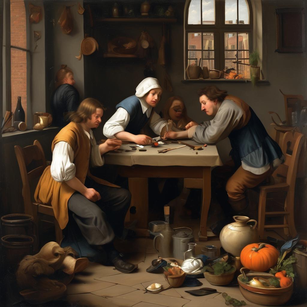 Η παιδική ζωή και εκπαίδευση του Jan Steen